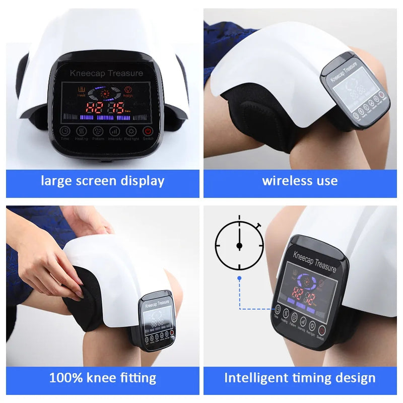 Electric Knee Massager Smart Infrared Heating Therapy Machine