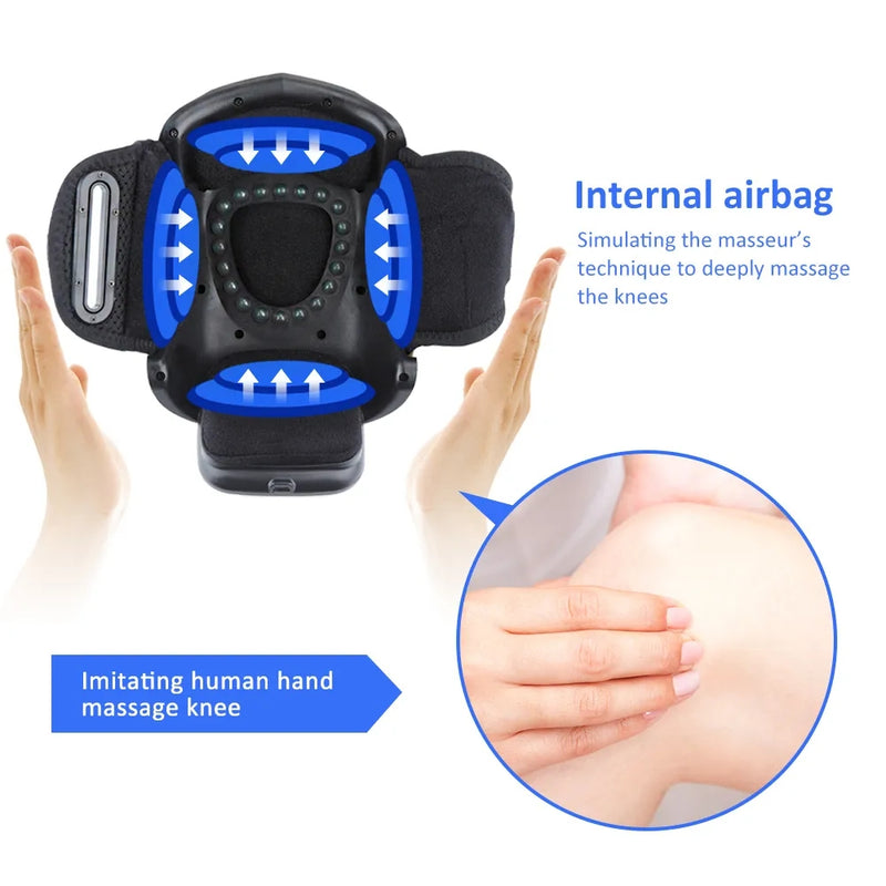 Electric Knee Massager Smart Infrared Heating Therapy Machine