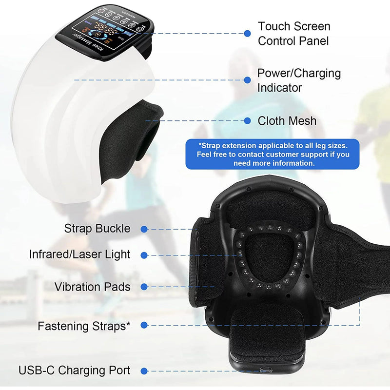 Electric Knee Massager Smart Infrared Heating Therapy Machine