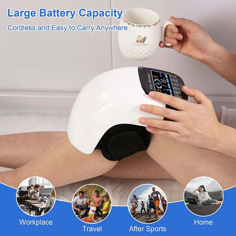 Electric Knee Massager Smart Infrared Heating Therapy Machine